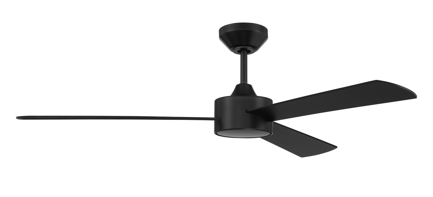 Craftmade - PRV52FB3-NWF - 52"Ceiling Fan - Provision - Flat Black