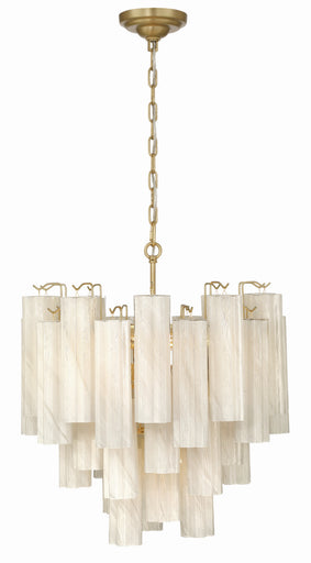 Sophia 11 Light Chandelier Brushed Brass