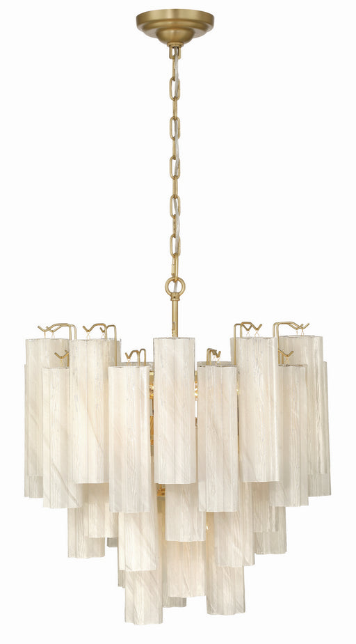 Artcraft - AC12100WH - 11 Light Chandelier - Sophia - Brushed Brass