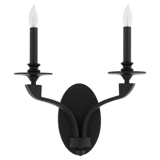 Chantelle Two Light Wall Mount Matte Black