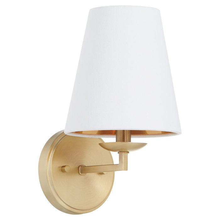 Quorum - 5562-1-80 - One Light Wall Mount - Karnes - Aged Brass