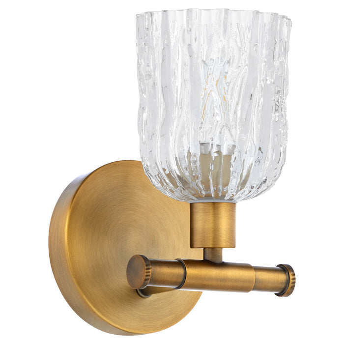 Quorum - 593-1-47 - One Light Wall Mount - Meriam - Brushed Brass