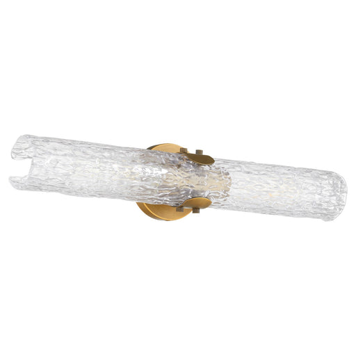 Meriam Two Light Wall Sconce Brushed Brass