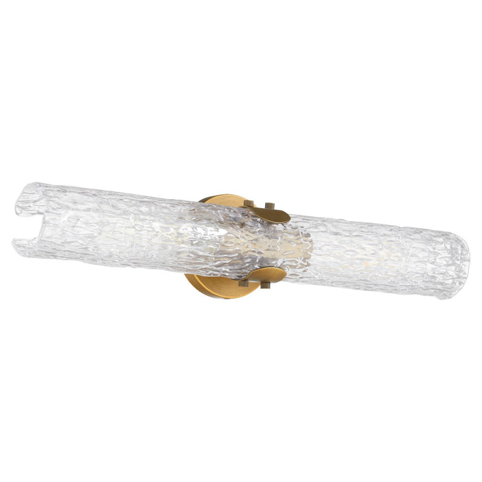 Quorum - 593-2-147 - Two Light Wall Sconce - Meriam - Brushed Brass