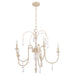 Quorum - 685-5-52 - Five Light Chandelier - Clasica - Washed Oak