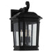 Quorum - 714-14-59 - Three Light Lantern - Murphy - Matte Black