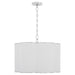 Quorum - 8228-4-14 - Four Light Pendant - Belinder - Chrome
