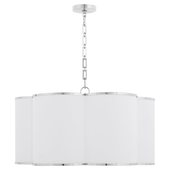 Quorum - 8228-6-14 - Six Light Pendant - Belinder - Chrome