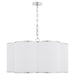 Quorum - 8228-6-14 - Six Light Pendant - Belinder - Chrome