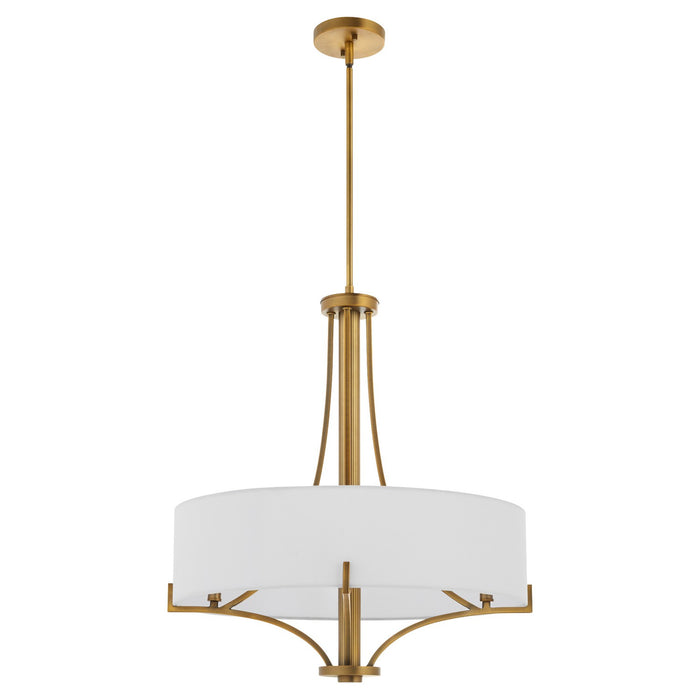 Quorum - 841-4-47 - Four Light Pendant - Imperial - Brushed Brass