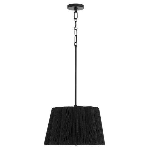 Anton Three Light Pendant Matte Black