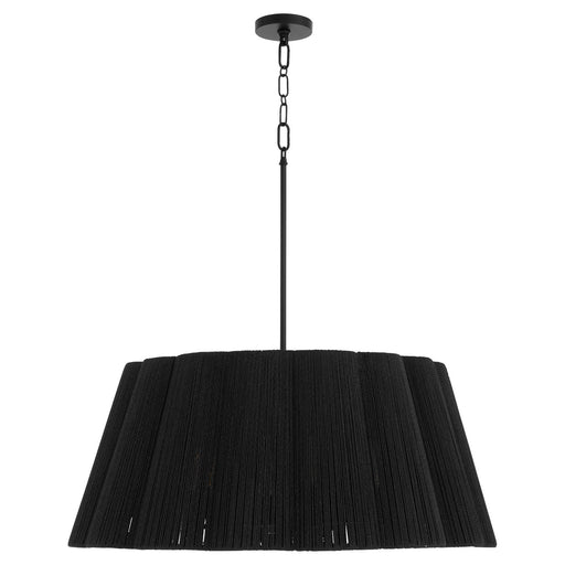 Anton Eight Light Pendant Matte Black