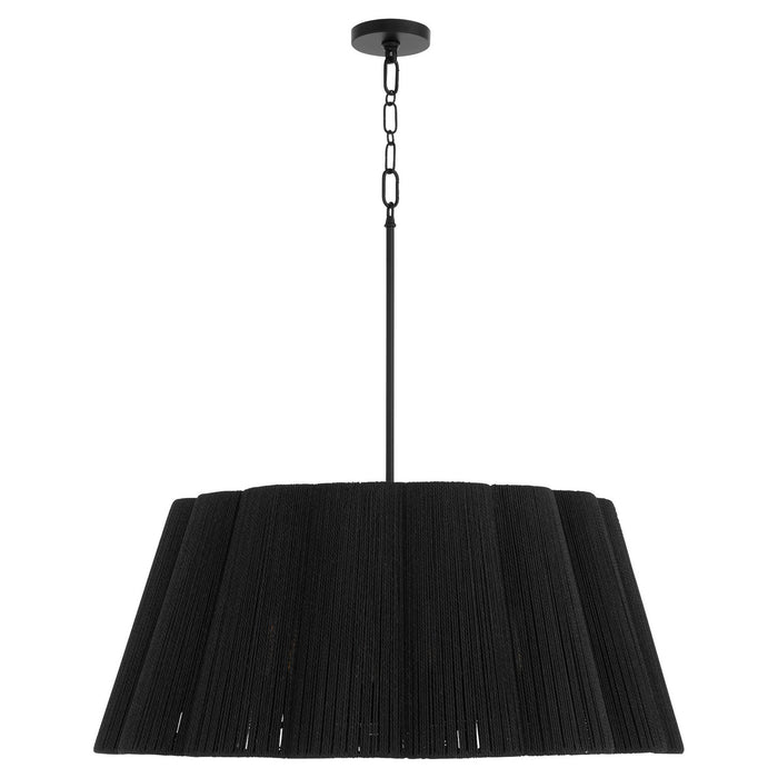 Quorum - 851-8-59 - Eight Light Pendant - Anton - Matte Black