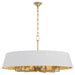 Quorum - 8561-12-80 - 12 Light Pendant - Karnes - Aged Brass