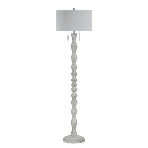 Renwil - LPF3193EV - Floor Lamp - Sorriso - White Wood Texture