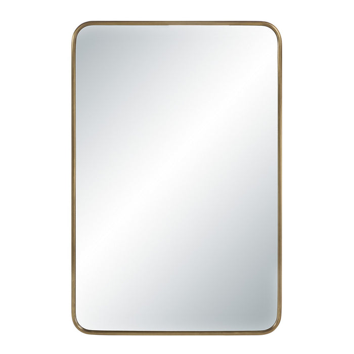 Renwil - MT2727 - Mirror - Franca - Dark Antique Brushed Brass