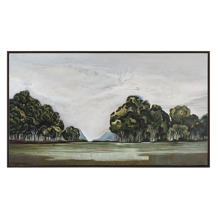 Renwil - OL2180 - Canvas Art - Malika - Dark Brown