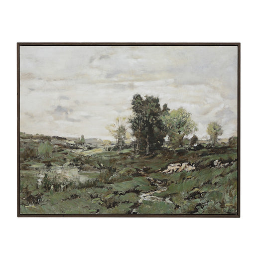 Nature Canvas Art Dark Brown