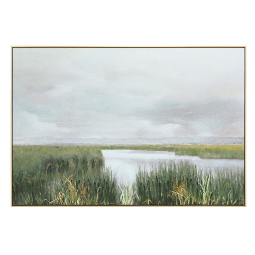 Tallow Canvas Art New Bleached Wood