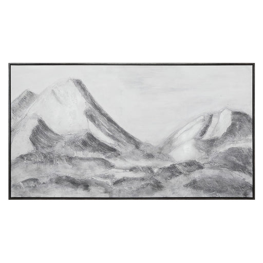 Romi Canvas Art Grey Wood