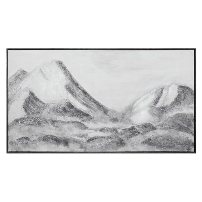 Renwil - OL2203 - Canvas Art - Romi - Grey Wood
