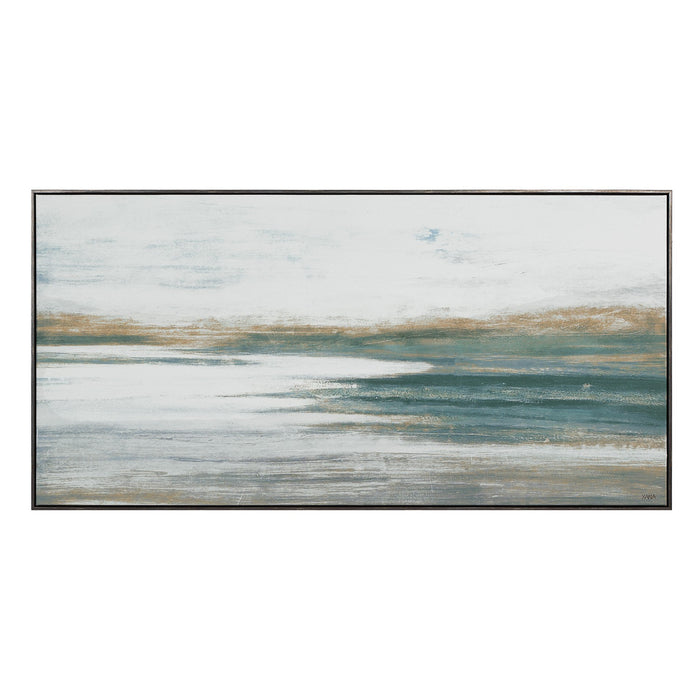 Renwil - OL2207 - Canvas Art - Agave - Grey Wood