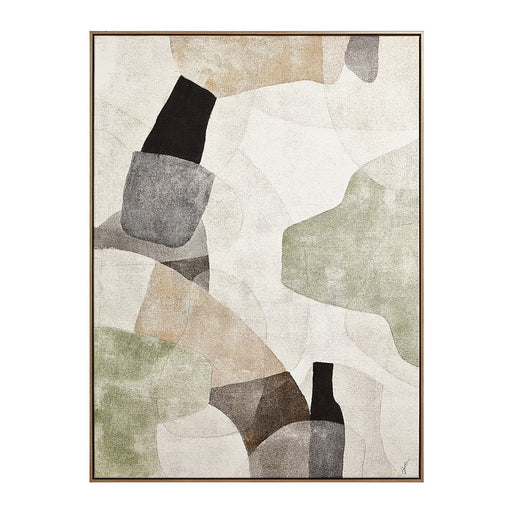 Nala Canvas Art New Bleached Wood