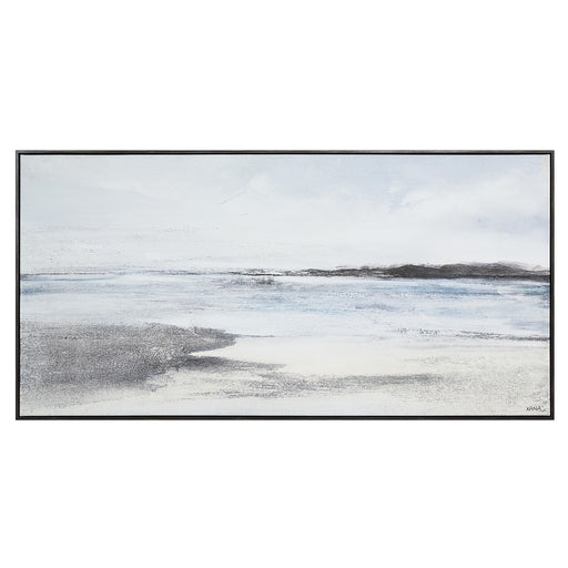Balnea Canvas Art Grey Wood