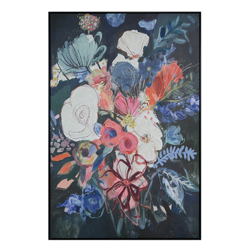 Kyra Canvas Art Black