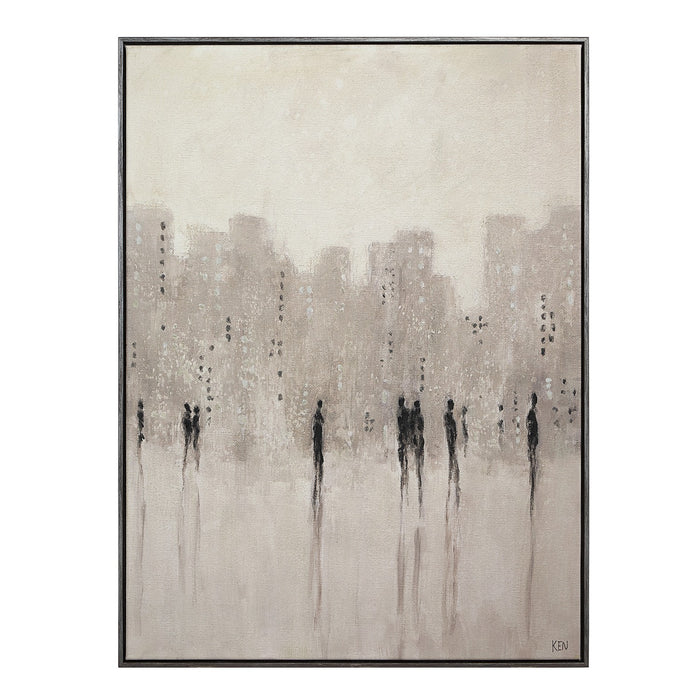 Renwil - OL2224 - Canvas Art - Storia - Grey Wood