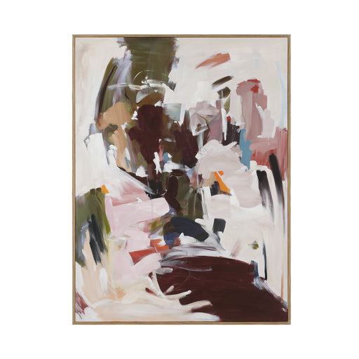 Valenca Canvas Art Medium Walnut