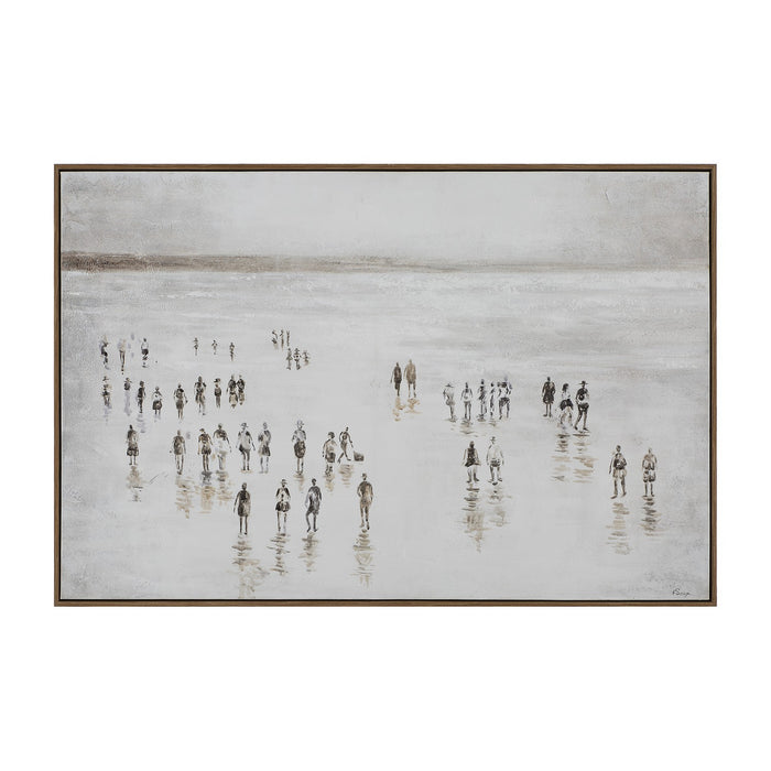 Renwil - OL2230 - Canvas Art - Lagoa - Medium Walnut