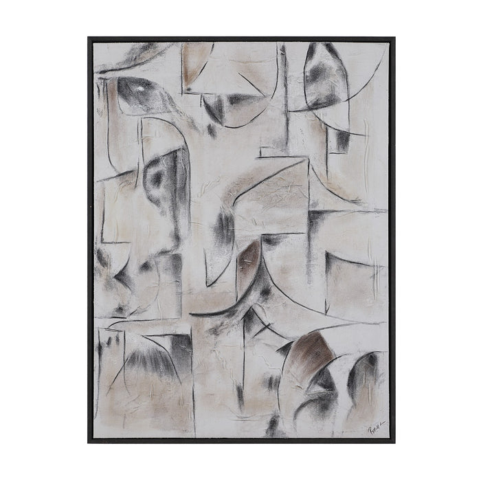 Renwil - OL2234 - Canvas Art - Yann - Dark Grey