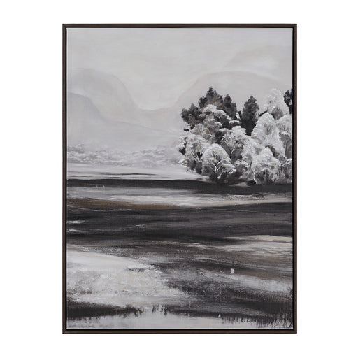 Sweeney Canvas Art Black Oak