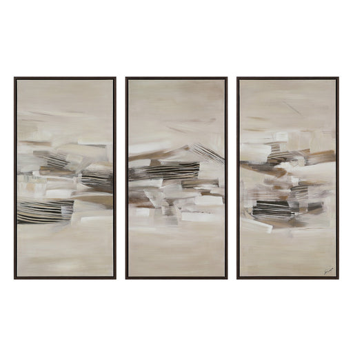 Lux Canvas Art Black Oak