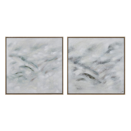 Becks Canvas Art Medium Walnut