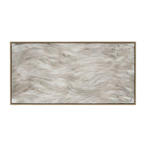 Dune Canvas Art Walnut