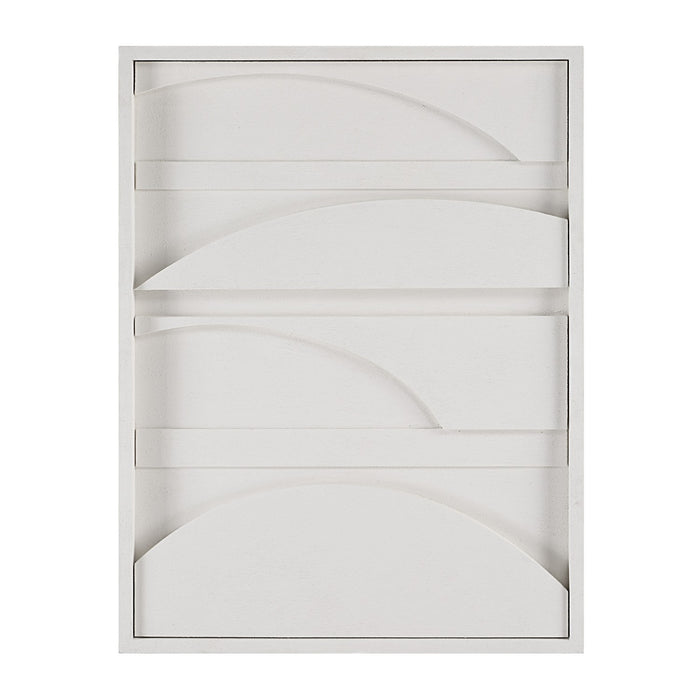 Renwil - W6749 - Wall Decor - Cadieux - Painted Matte White