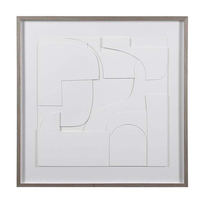 Renwil - W6773 - Wall Art - Stardust - Cream