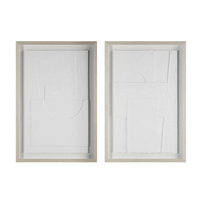 Renwil - W6781 - Wall Art - Linen - Light Walnut