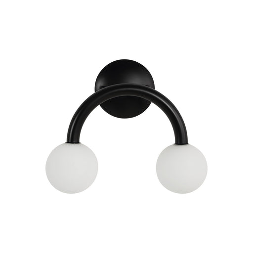 Santo Wall Sconce Matte Black