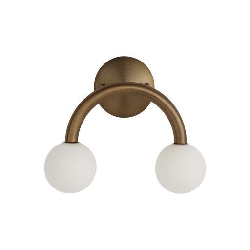 Santi Wall Sconce Dark Brushed Brass