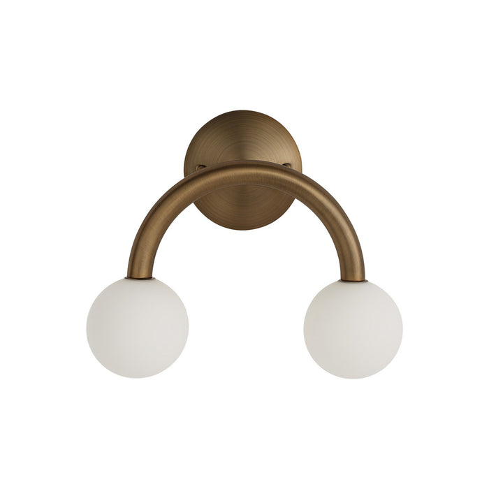 Renwil - WS172 - Wall Sconce - Santi - Dark Brushed Brass