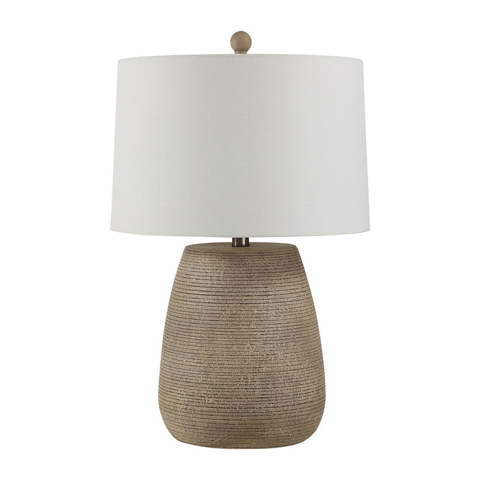 Renwil - LPT1378EV - Table Lamp - Optima - Faux Ribbed Stone Texture