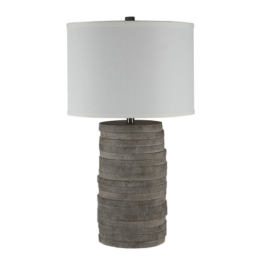 Whalen Table Lamp Warm Charcoal Grey
