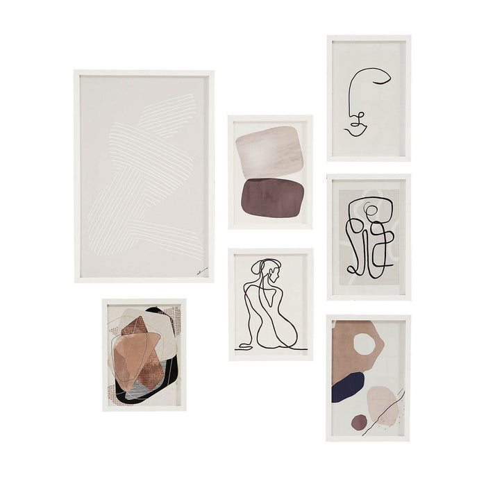 Renwil - PA0028 - Wall Art - Priyanka - White