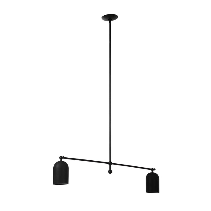 Renwil - LPC4503 - Ceiling Fixture - Saskia - Matte Black