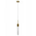 Avenue Lighting - HF7400-AB - One Light Pendant - Tribeca - Aged Brass