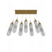 Avenue Lighting - HF7407-AB - Seven Light Pendant - Tribeca - Aged Brass