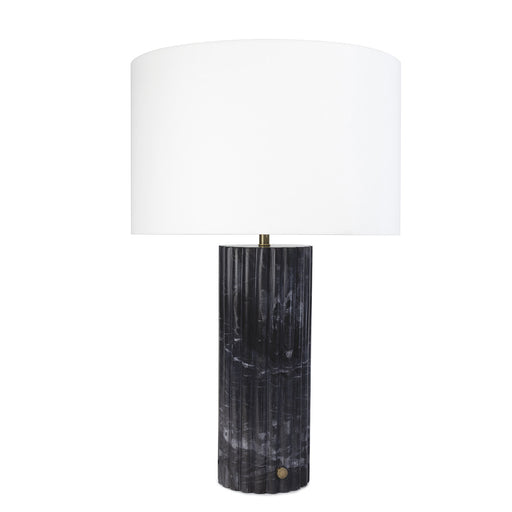 Tambour One Light Table Lamp Black